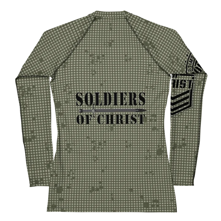 Faithful Camo: Women's Rash Guard - Desert Night Camo product image (2)