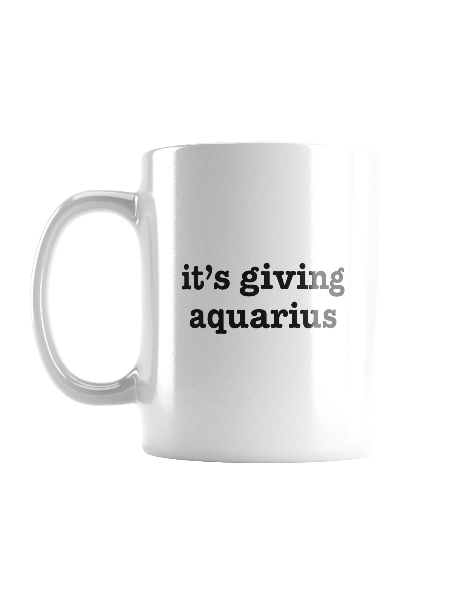 it's giving aquarius Mug product image (1)