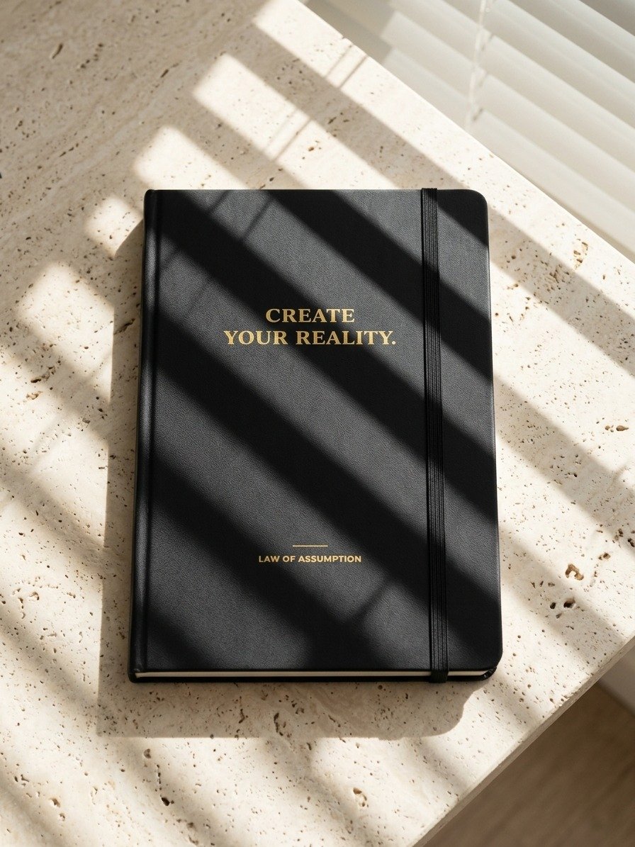 CREATE YOUR REALITY. Manifestor Scripting Journal | Law of Assumption Hardcover Notebook product image (3)