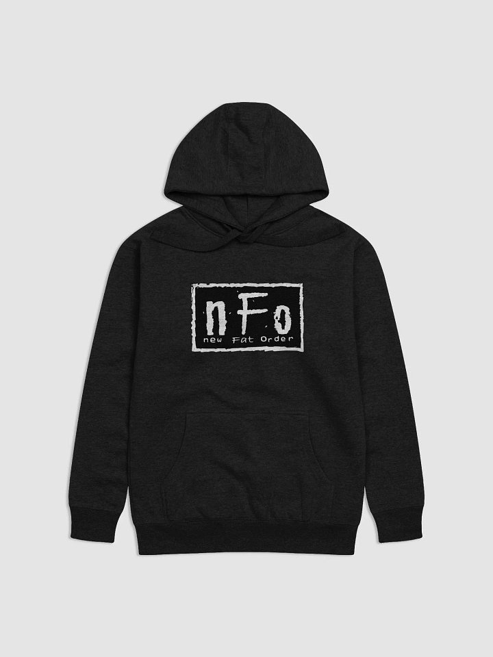 nFo New Fat Order Black & White Premium Hoodie product image (2)