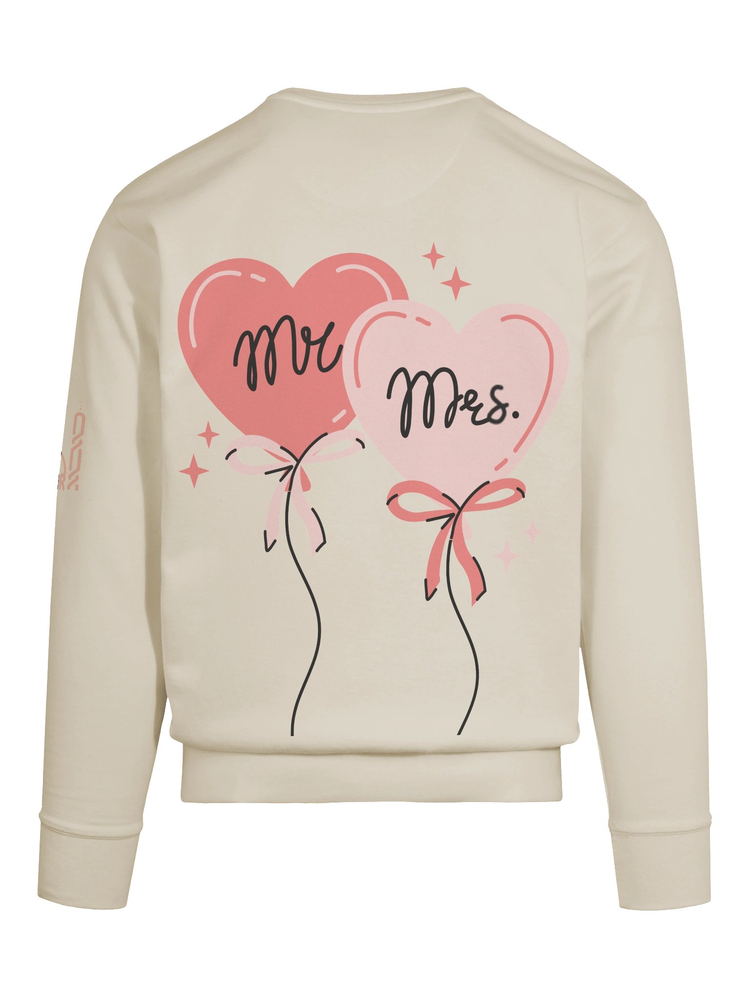 Just Married Wedding Day Original Americana Crew product image (11)