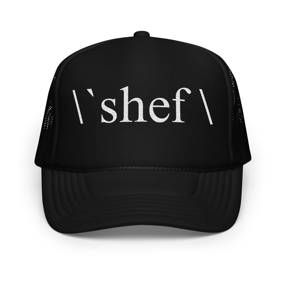 SHEF Logo Trucker Hat product image (1)