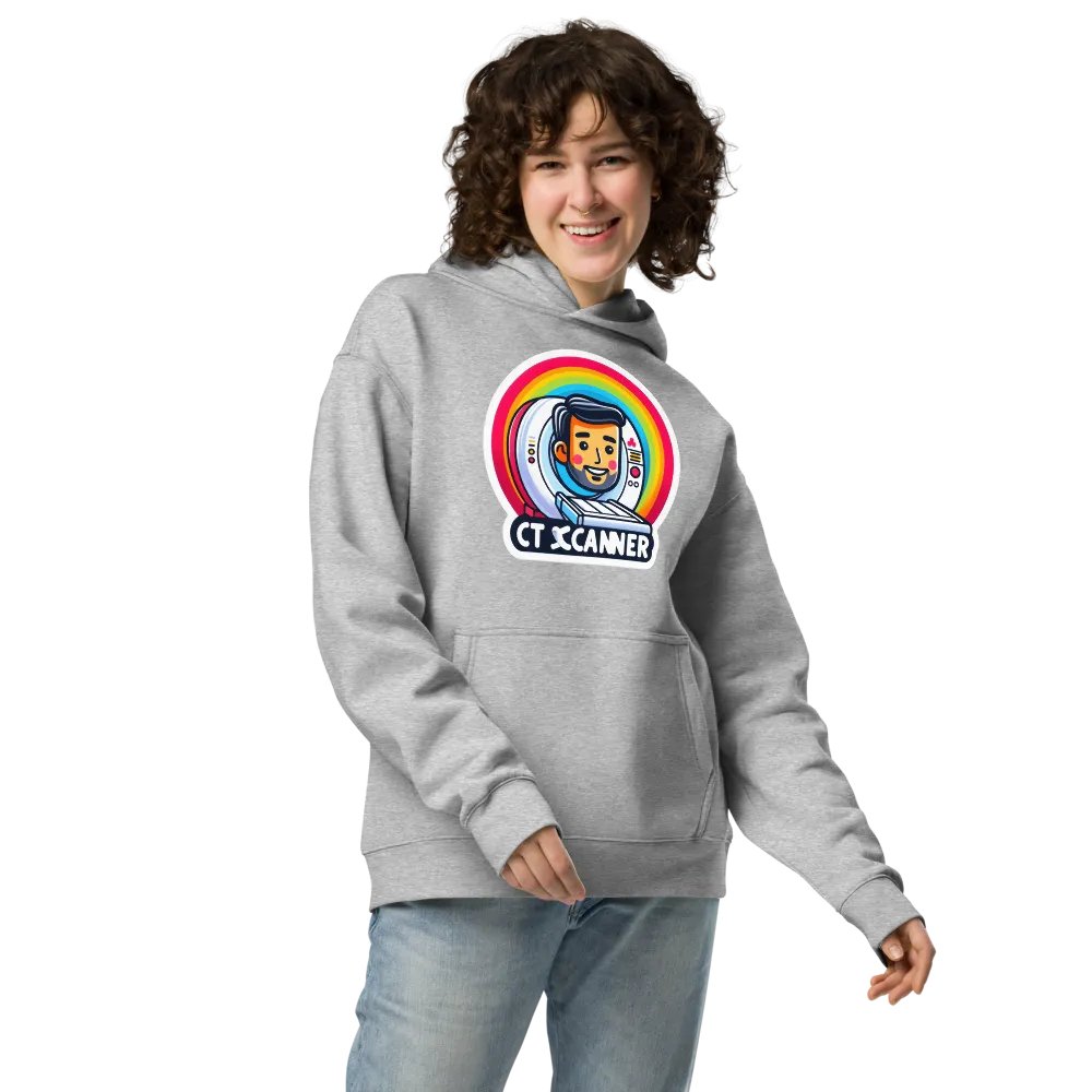 Rainbow CT Xcanner Unisex Oversized Hoodie product image (33)