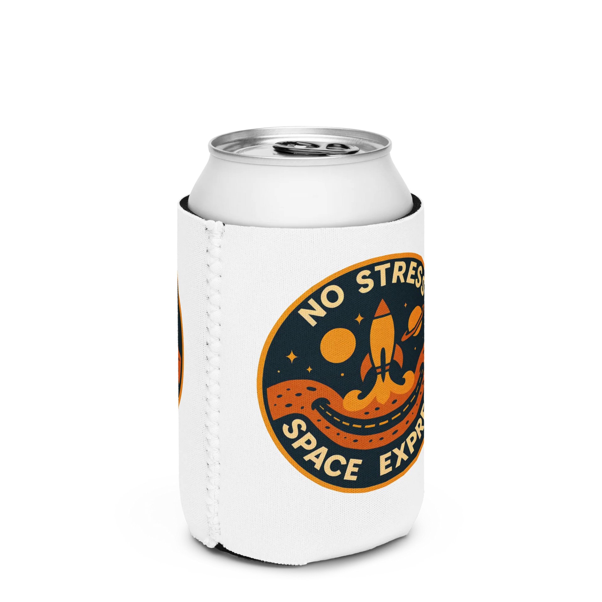 No Stress Space Express Can Coozie product image (3)