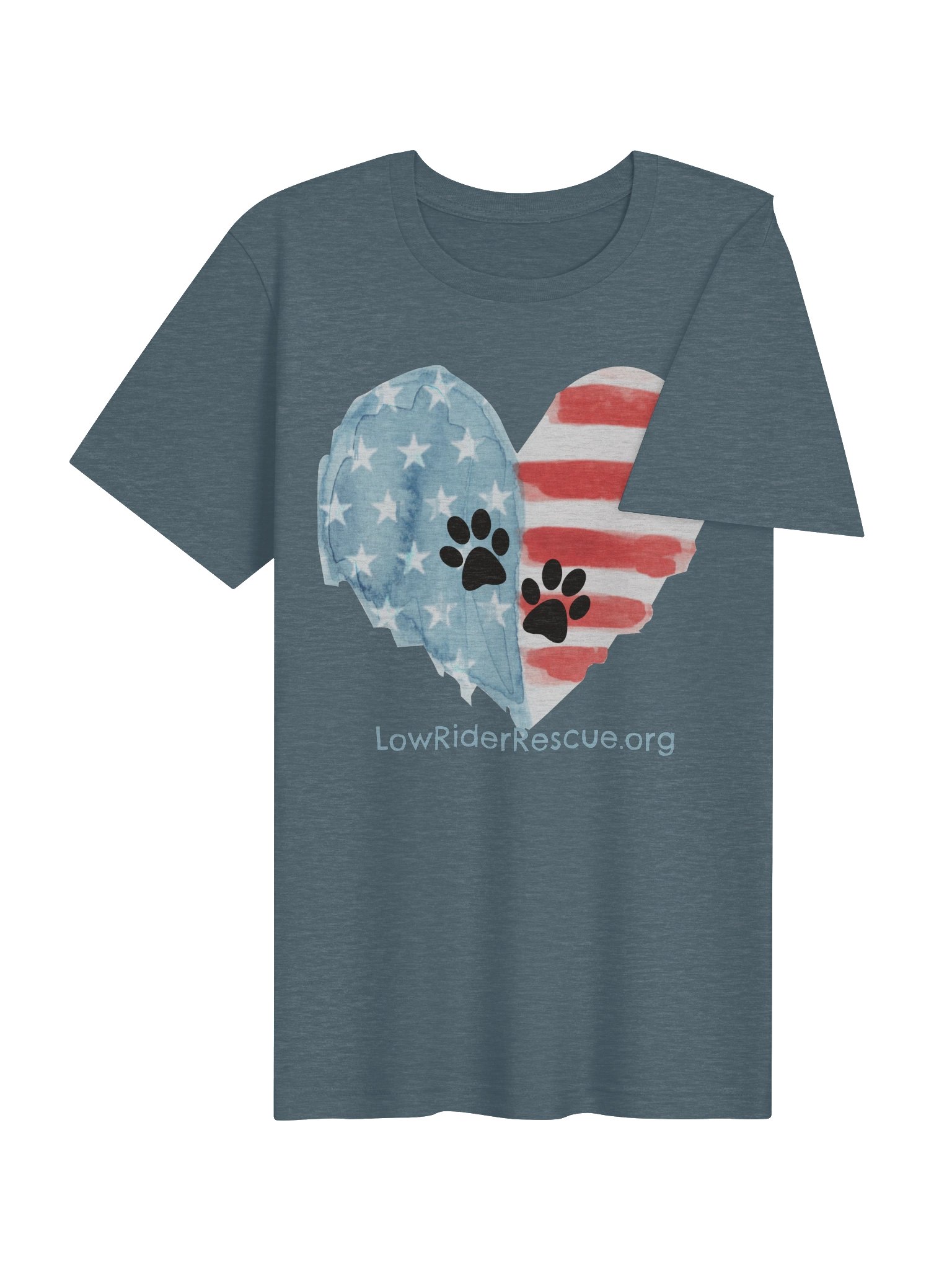 Patriotic Heart and Paws Tee product image (84)