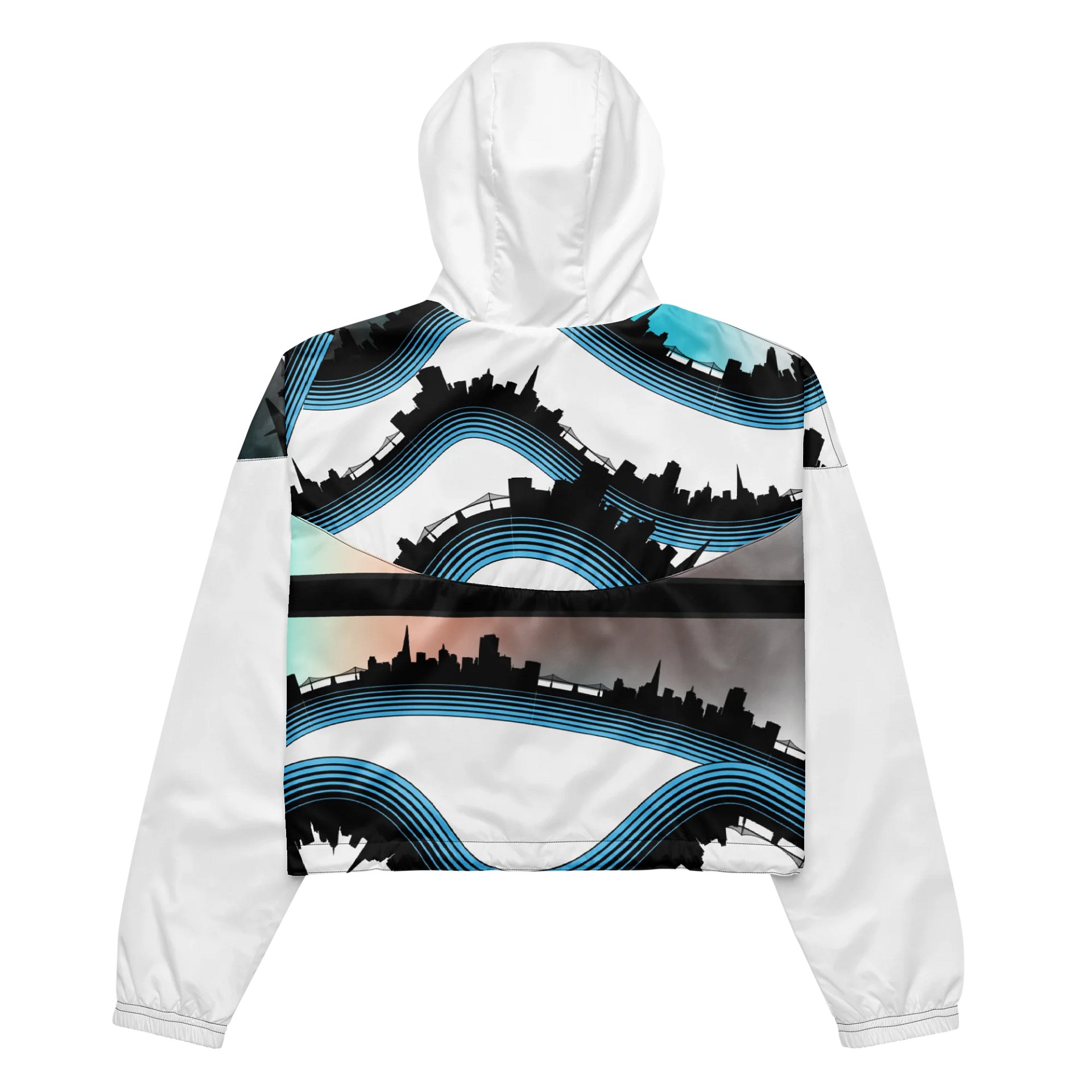 City Surf Cropped Hoodie Windbreaker product image (5)