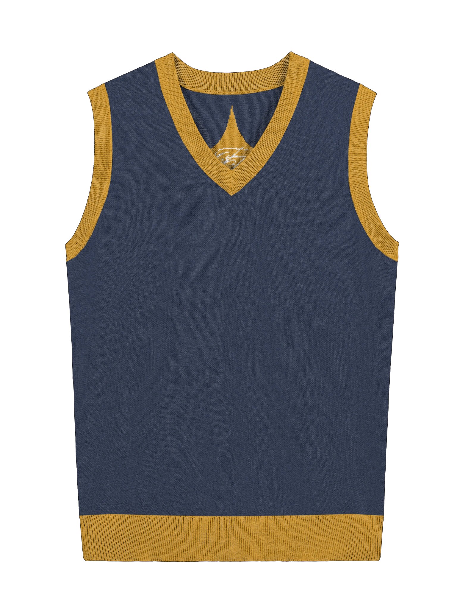 F&F Knitted V-Neck Vest (MB) product image (1)