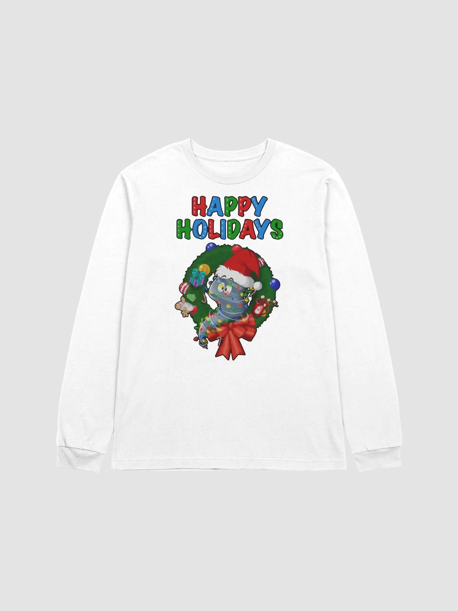 Happy Holidays Supersoft Long Sleeve T-Shirt product image (6)