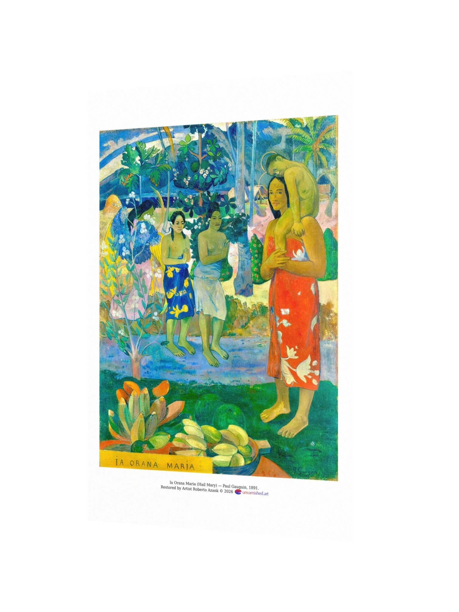 Ia Orana Maria (Hail Mary) — Large Poster product image (2)