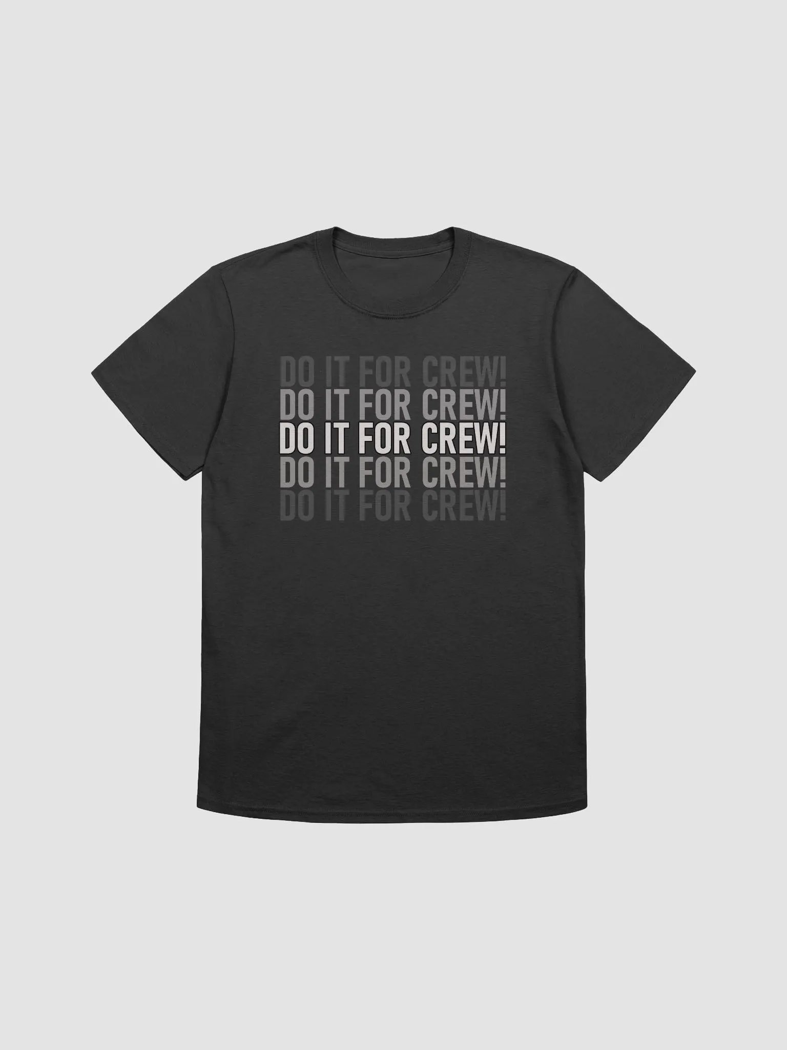 Do It For Crew - White Ombre Tee product image (1)