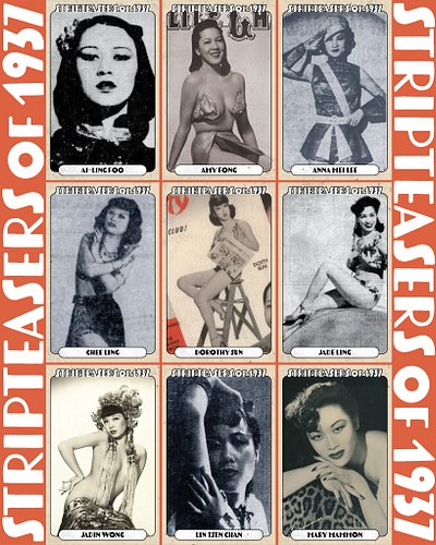 A lineup of #stripteasersof1937 in celebration of #aapiheritagemonth. (1/2)

AI-LING FOO
AMY FONG
ANNA MEI LEE
CHEE LING
DORO...