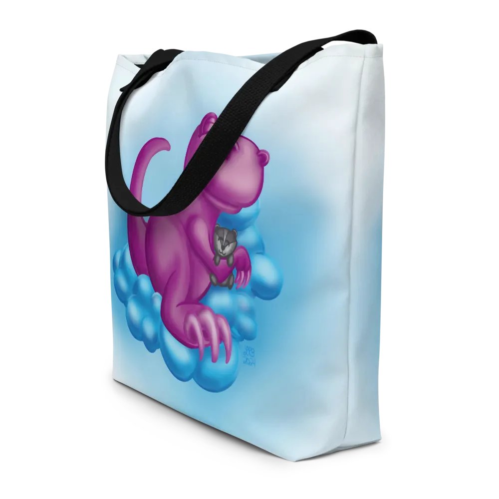 Sleepy Dino Tote product image (7)