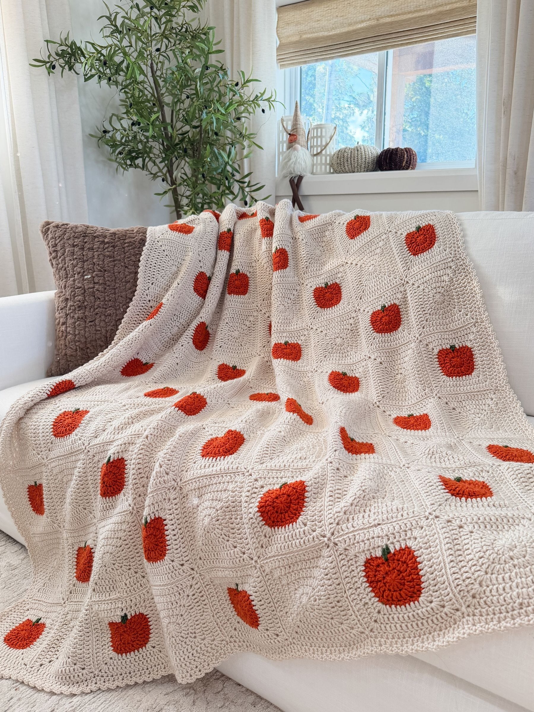 The Pumpkin Patch Blanket Crochet Pattern product image (8)