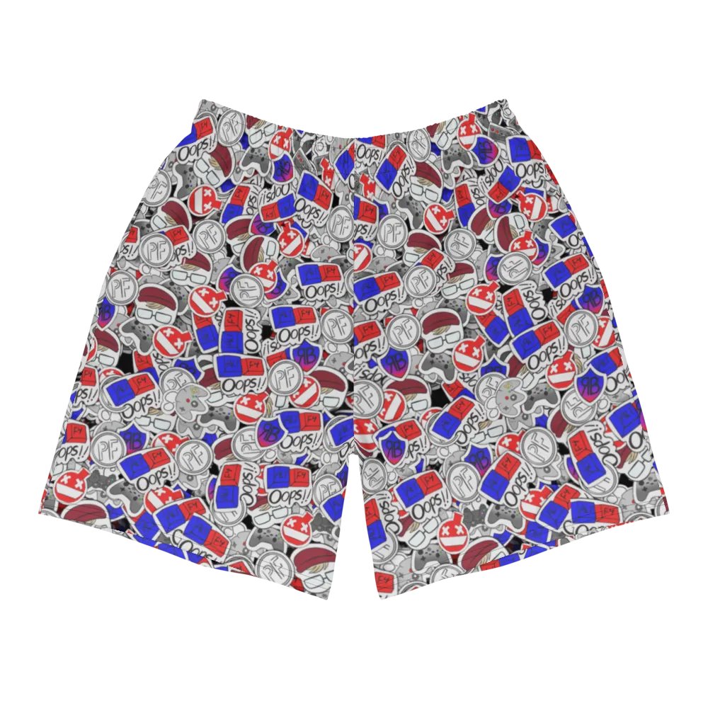 Sticker-Bomb Athletic Shorts product image (11)