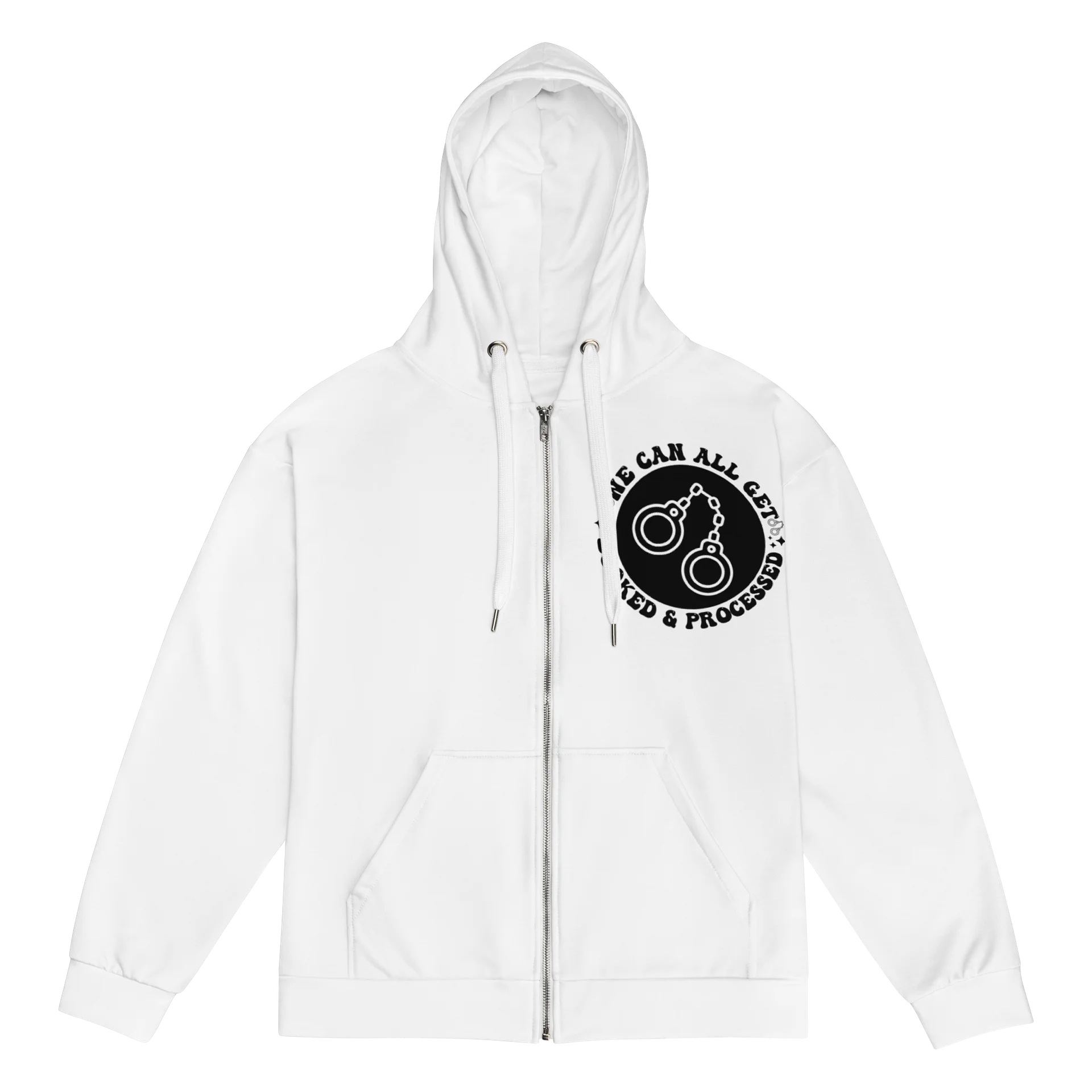 Midnight All-Over Print Zip Hoodie product image (1)