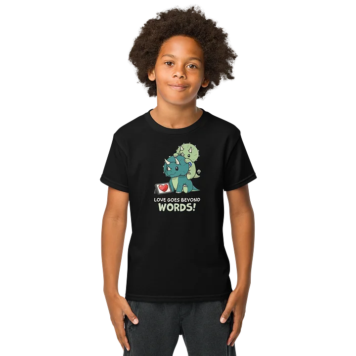 Love Goes Beyond Words! - Youth Tee product image (1)