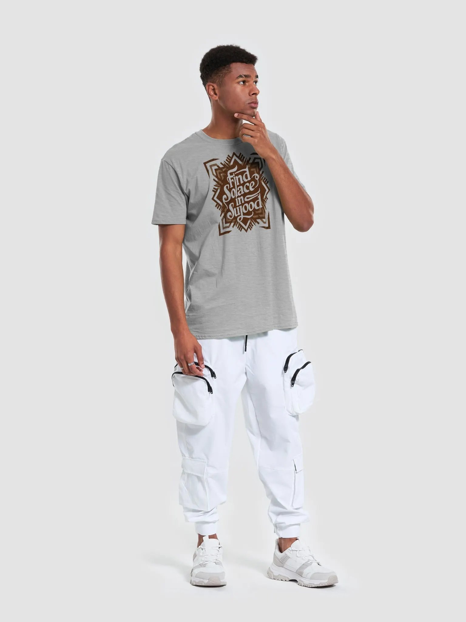 Find Solace in Sujood - Peaceful and Inspirational Graphic Tee product image (3)