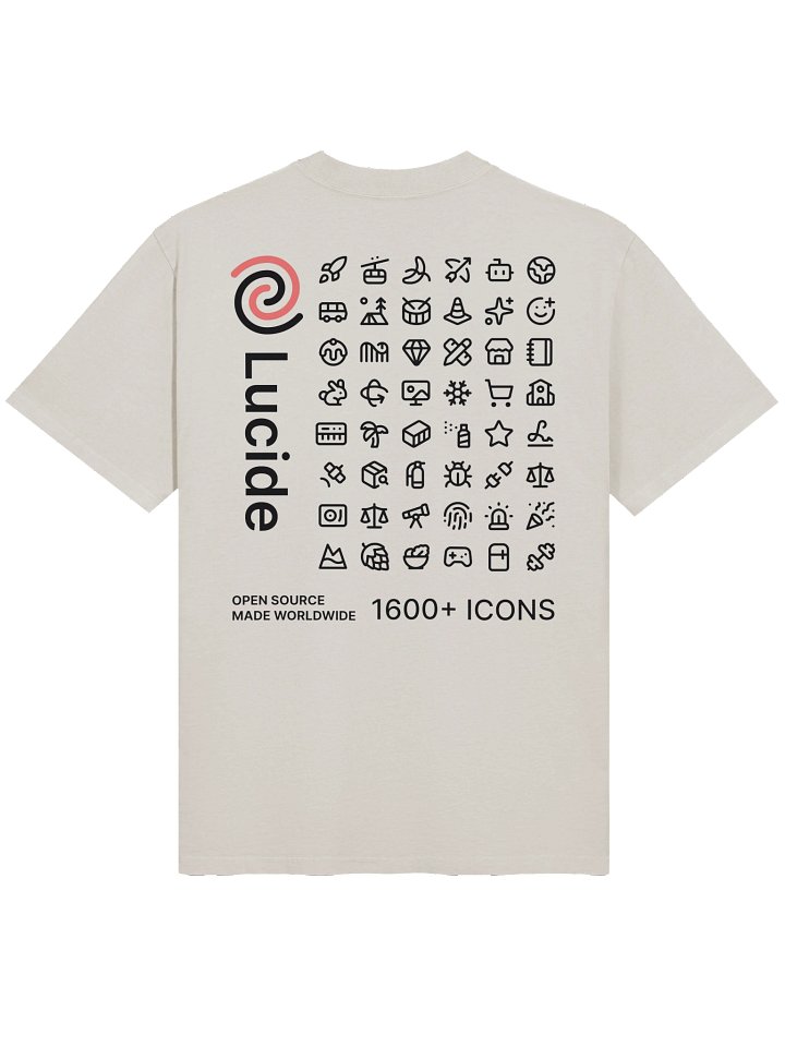 The Glyph Grid Tee Oversized product image (2)