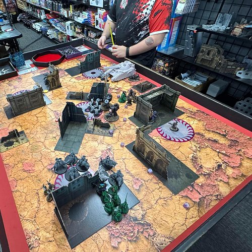 Thanks to everyone who came out to our Warhammer event this weekend! Red Seal Gaming loves seeing the models hit the table, e...