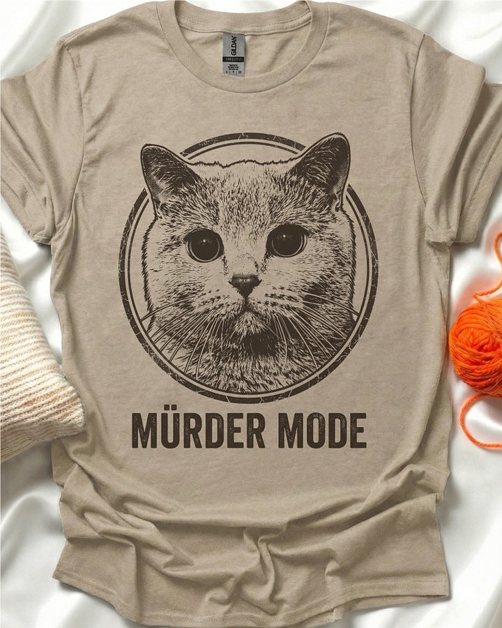 Mürder Mode Cat T-Shirt product image (2)