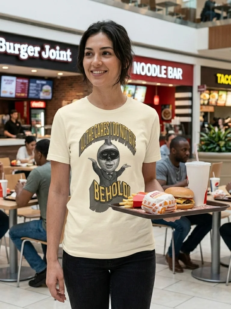 Behold! All the Cares I Do Not Give T-Shirt product image (3)