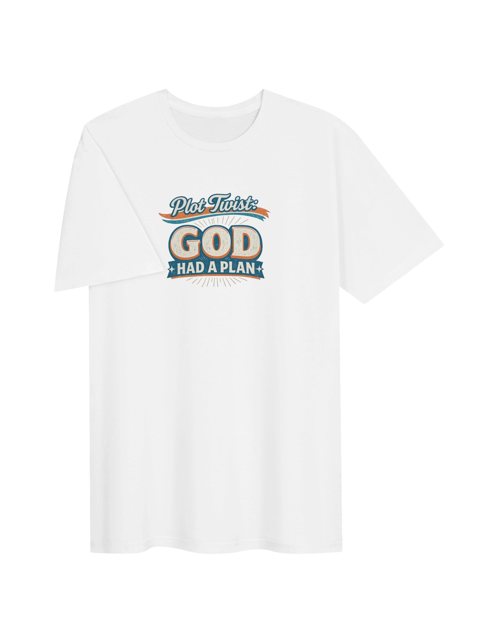 Plot Twist: God Had a Plan Soft Unisex T product image (3)