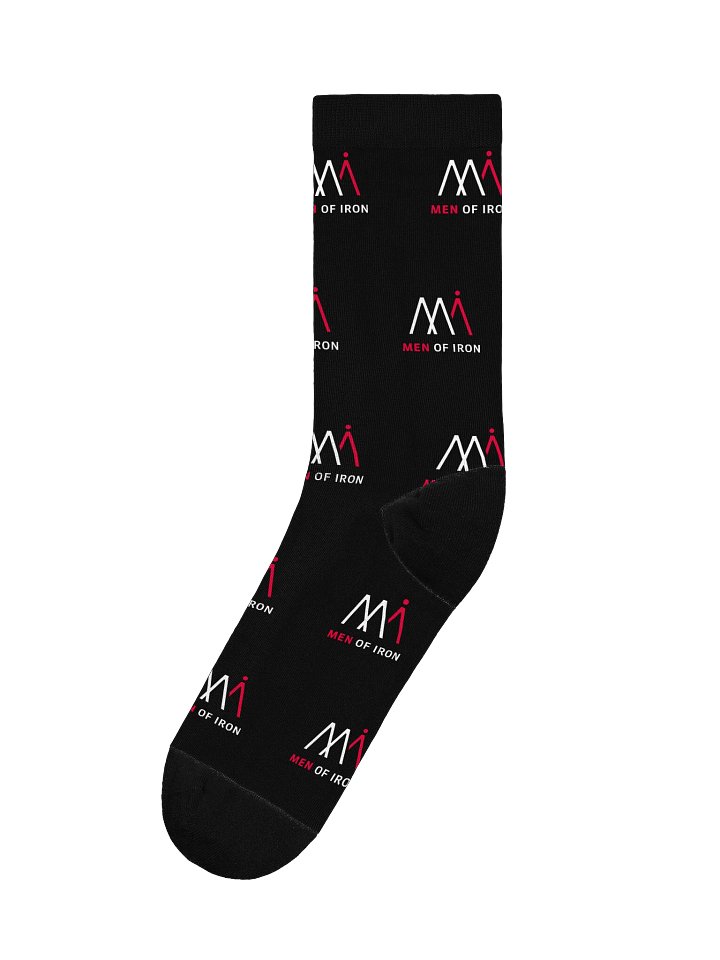 Black Men of Iron Socks product image (1)