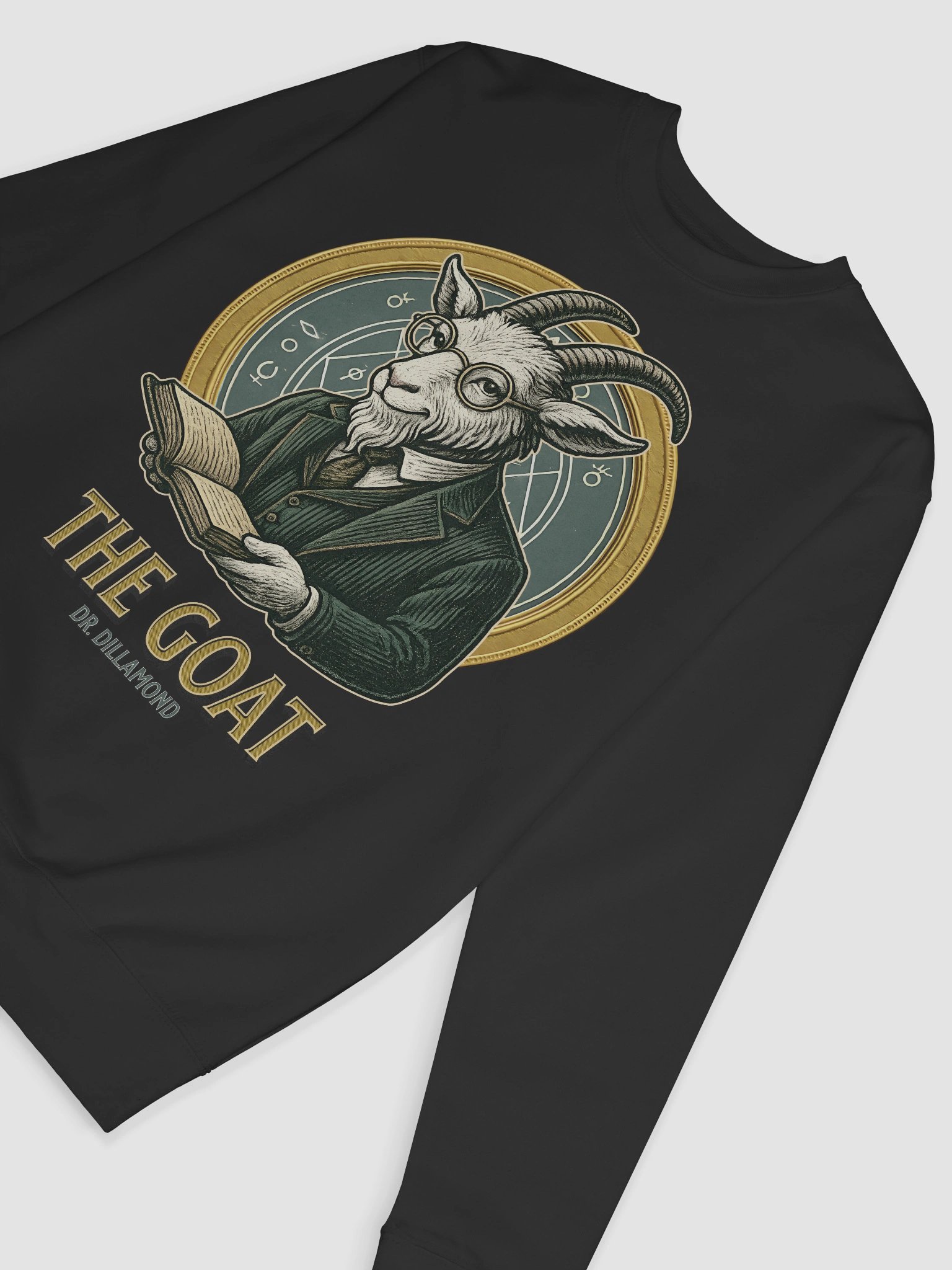Dr. Dillamond "The GOAT" Broadway Sweatshirt – Premium Fleece Crewneck product image (4)