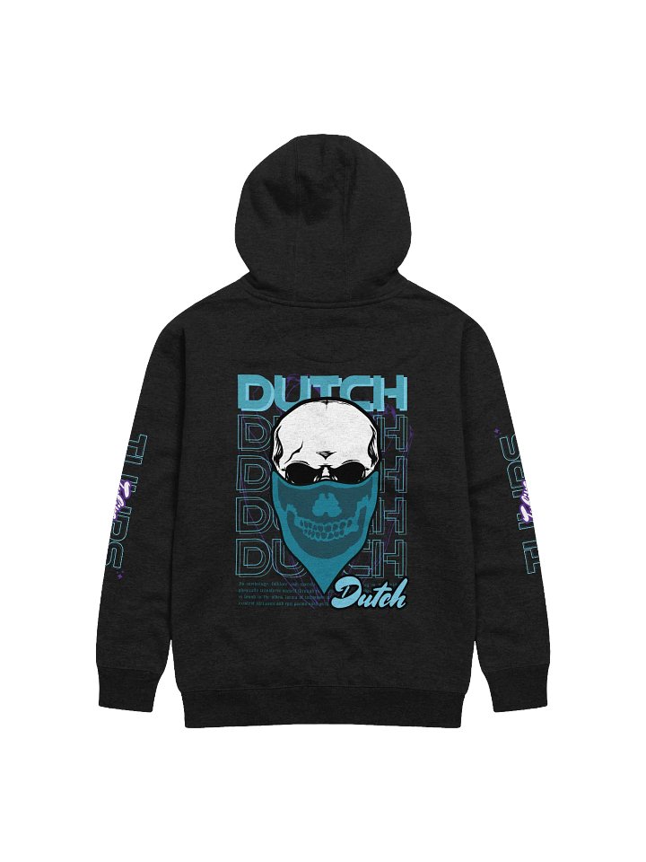 Rebel Skull Bandana Hoodie product image (2)