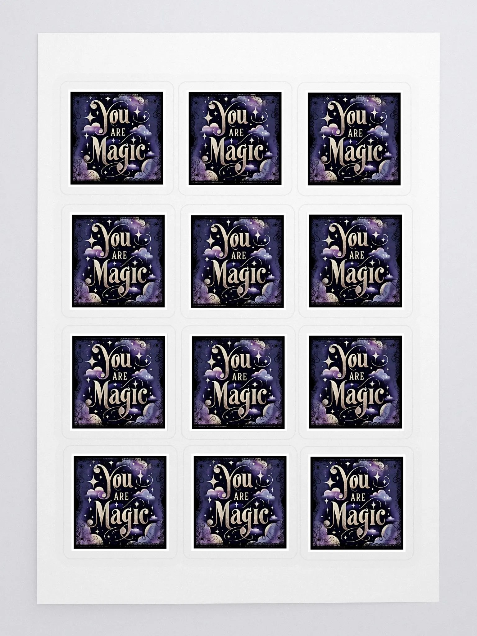 You are Magic Kiss Cut Sticker Sheet product image (3)