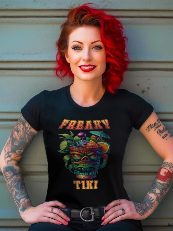 Freaky Tiki Mug Woman's T-Shirt product image (1)