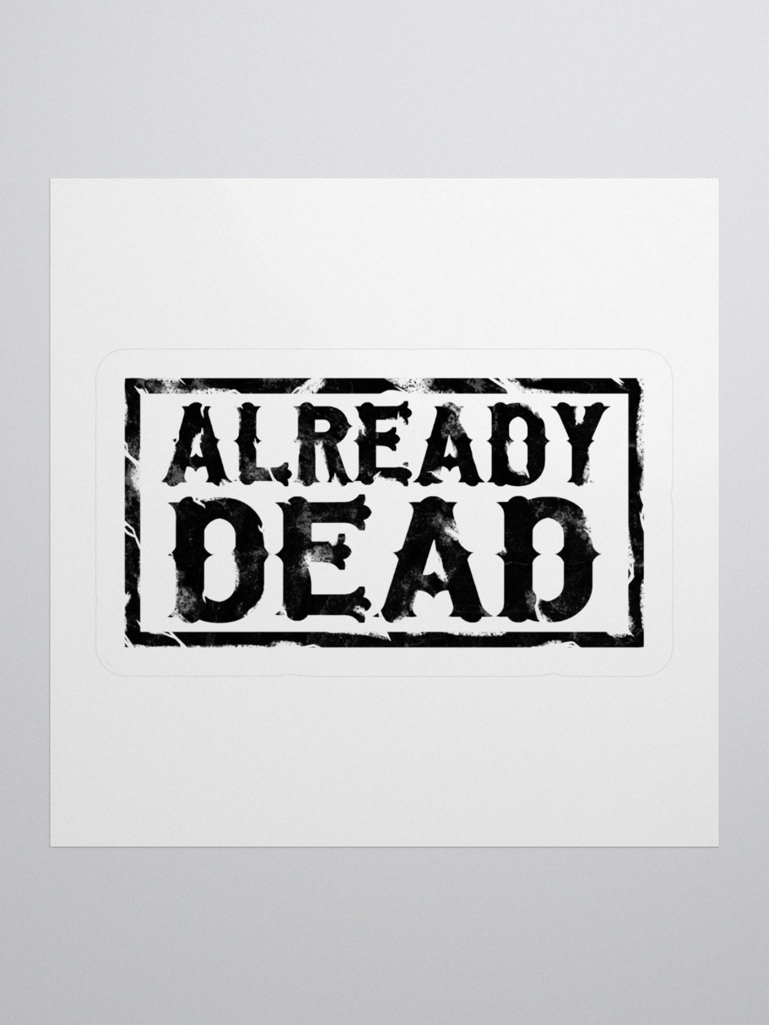 Already Dead Sticker product image (1)