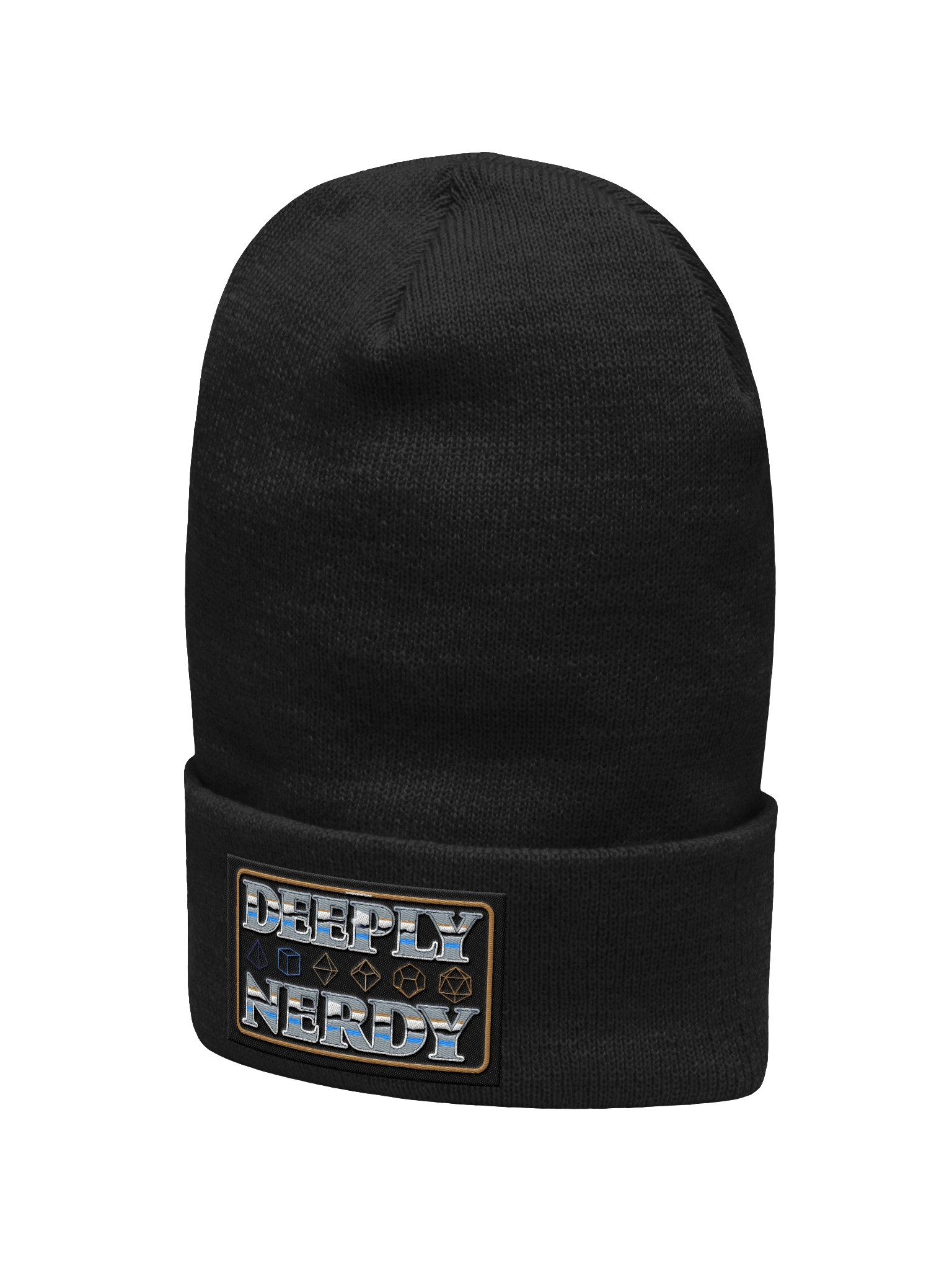 Deeply Nerdy Cuffed Beanie product image (2)