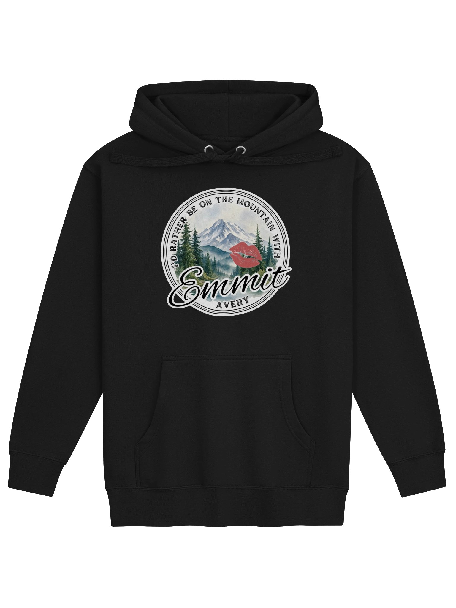 "I'd Rather Be On the Mountain with Emmit Avery" Graphic Tee - Official Enchanting Vines Series Merch product image (2)