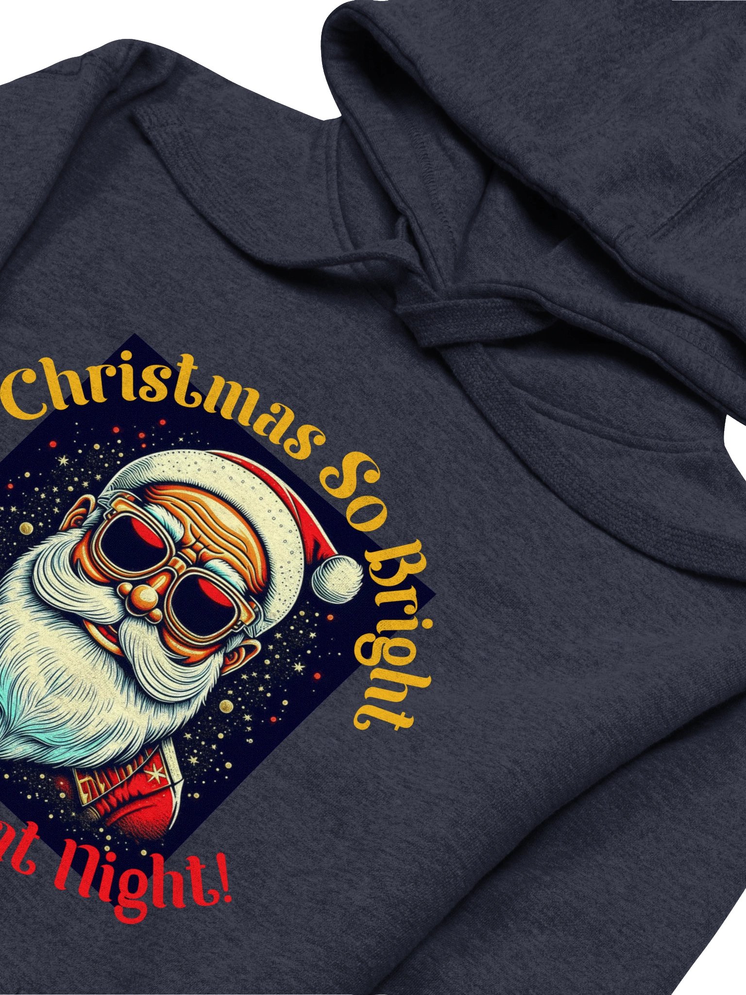 Jolly Urban Wear: Santa Claus Hoodie for the Holidays product image (3)