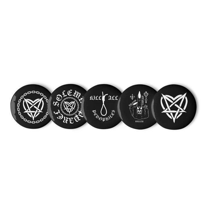 Solemn Apparel Pins Bundle product image (1)