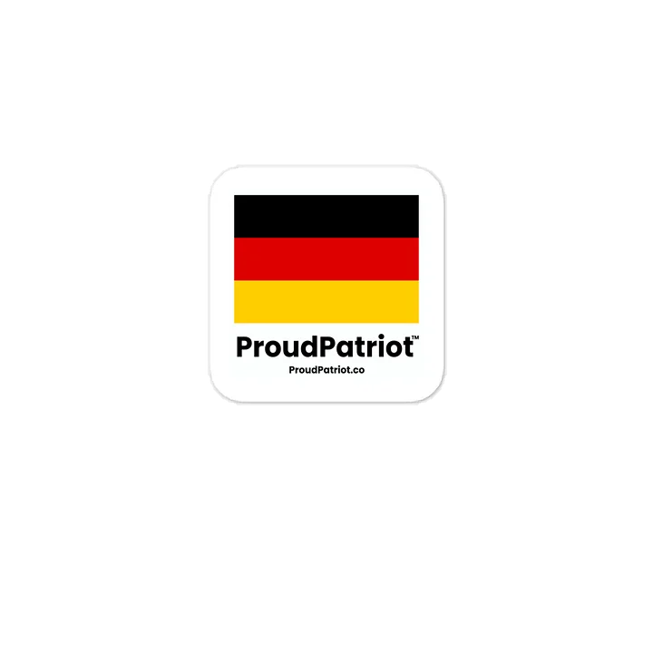 Germany Flag Vinyl Sticker product image (1)