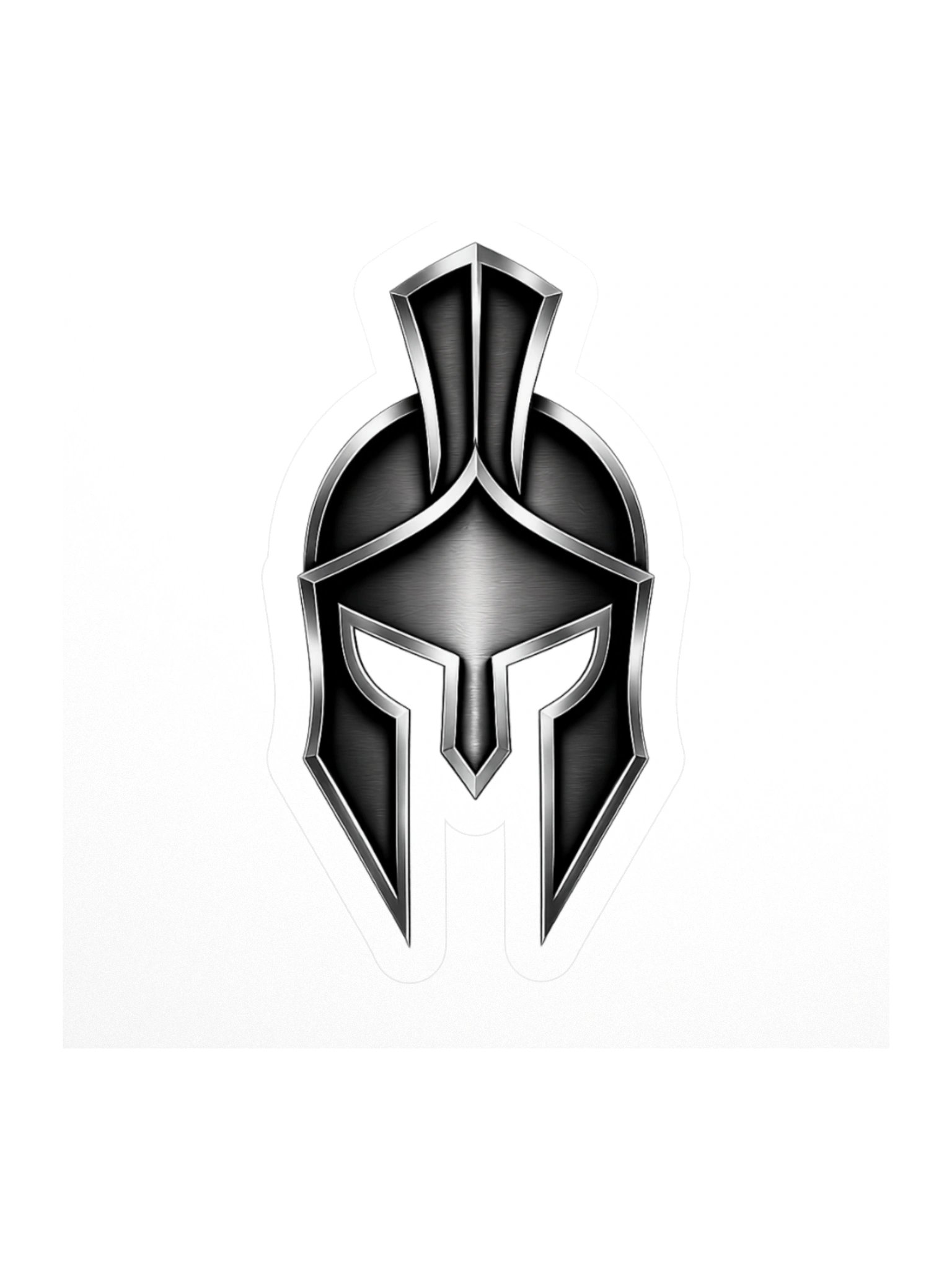 Gladiator Helmet 3×3 Sticker product image (3)