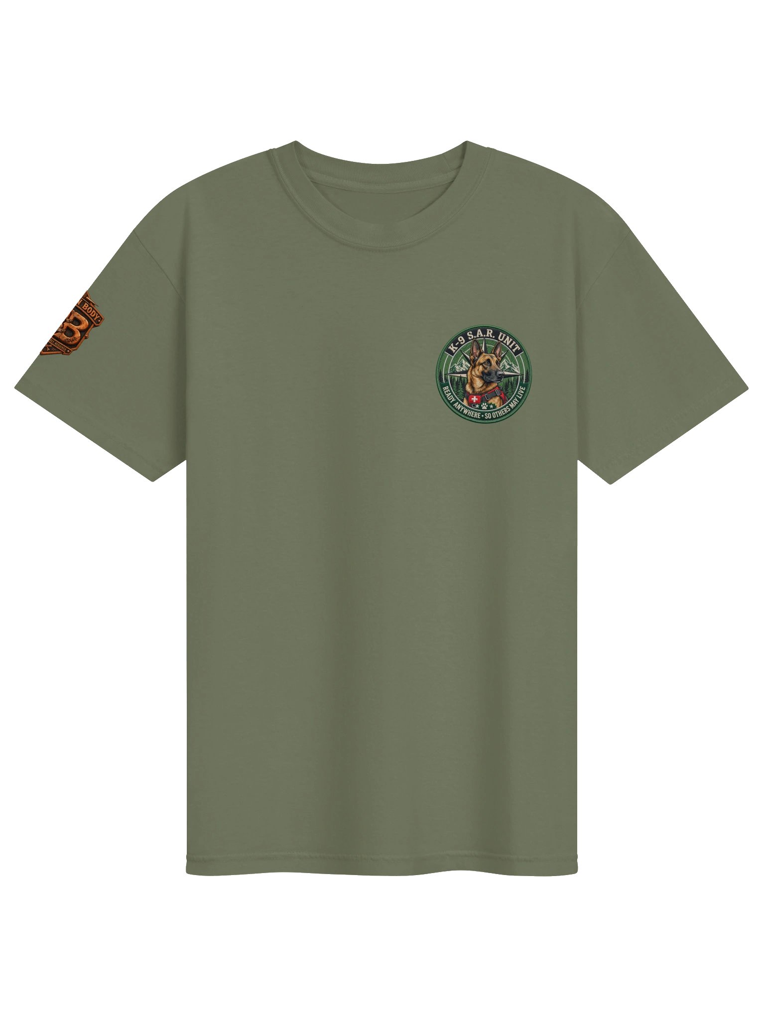 Search and Rescue K9 Shirt — German Shepherd SAR Team “So Others May Live” | Flat Out Broken™ product image (2)