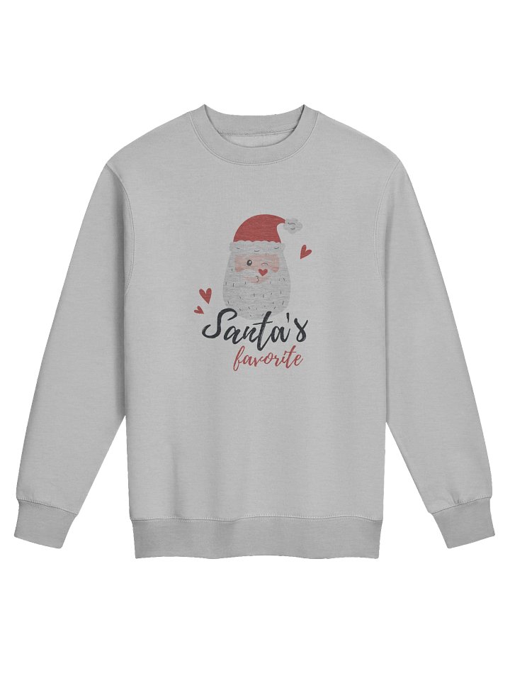 Santa's Favorite Crewneck Sweatshirt product image (1)