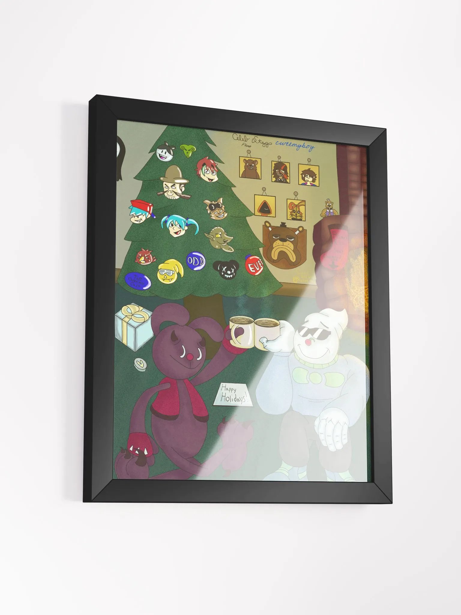 A Cweemy Christmas Signed Print product image (3)