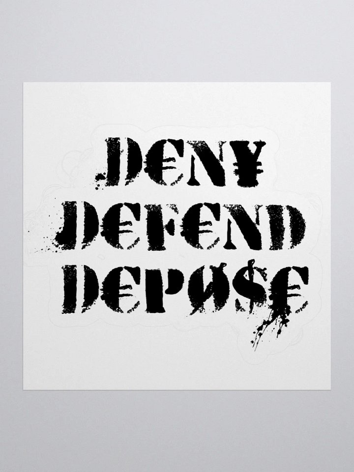 D\\D//D Sticker product image (3)