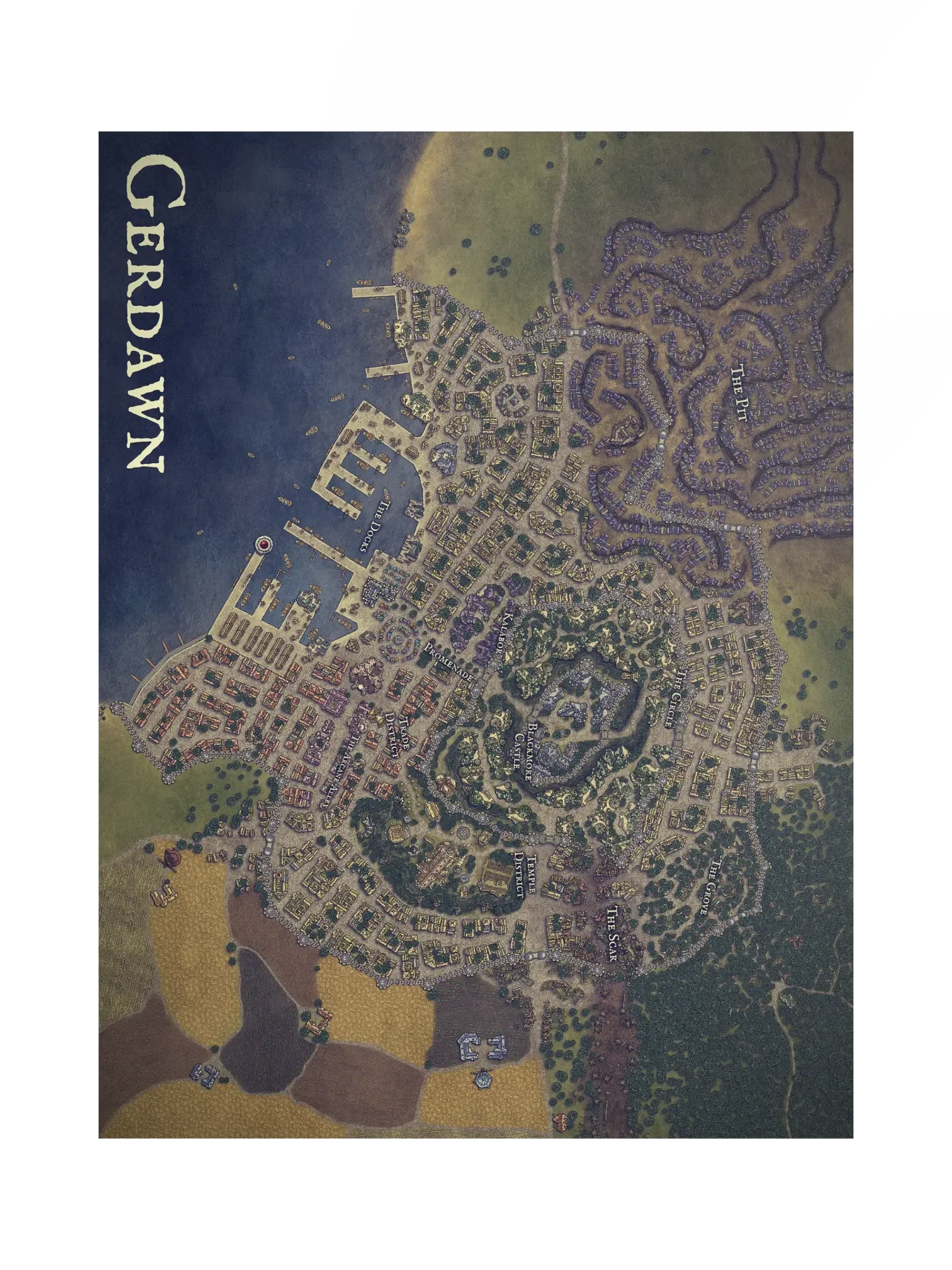 Gerdawn Map Poster product image (5)