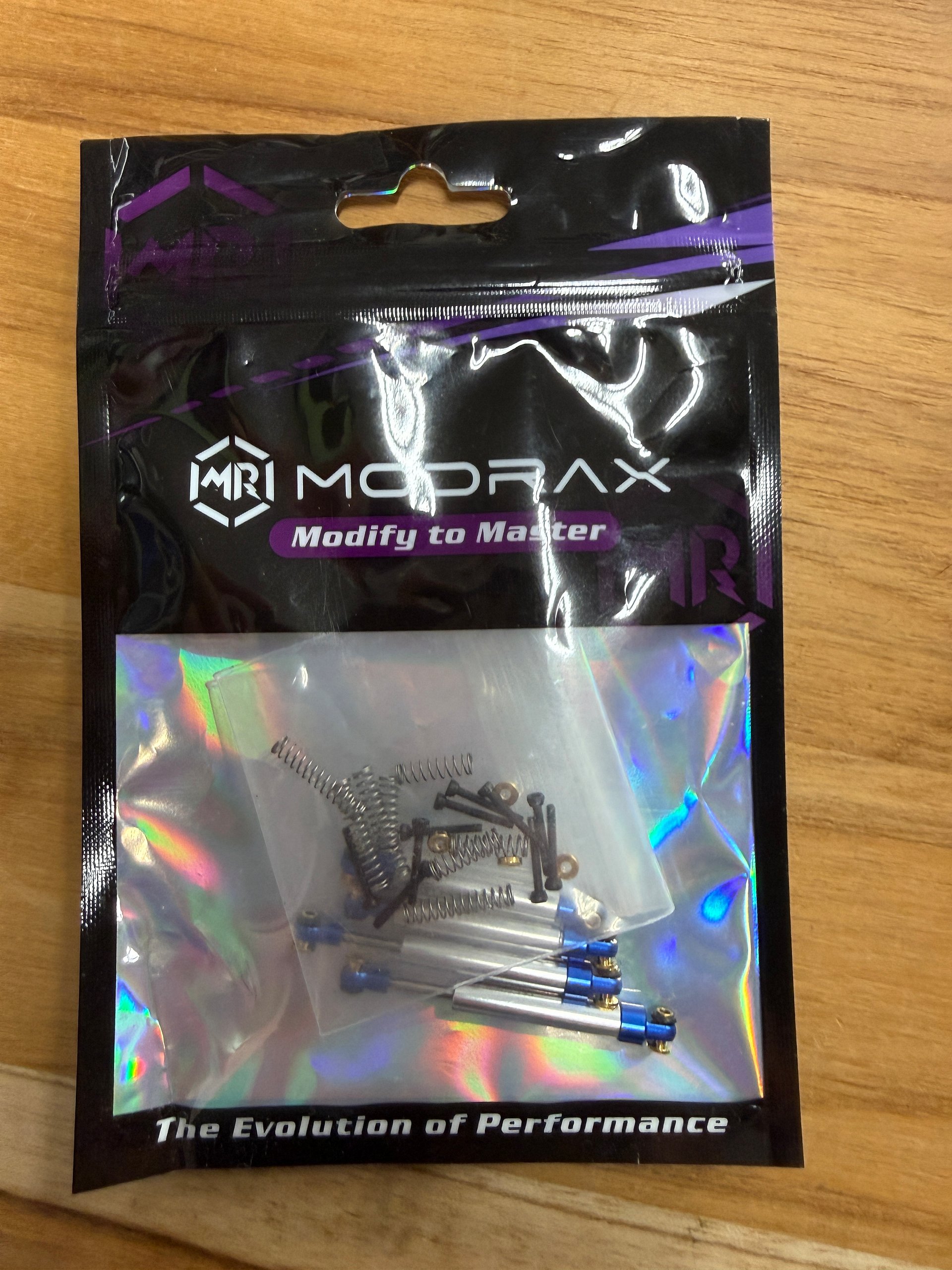 Modrax 50mm Shocks - Blue/Silver product image (1)