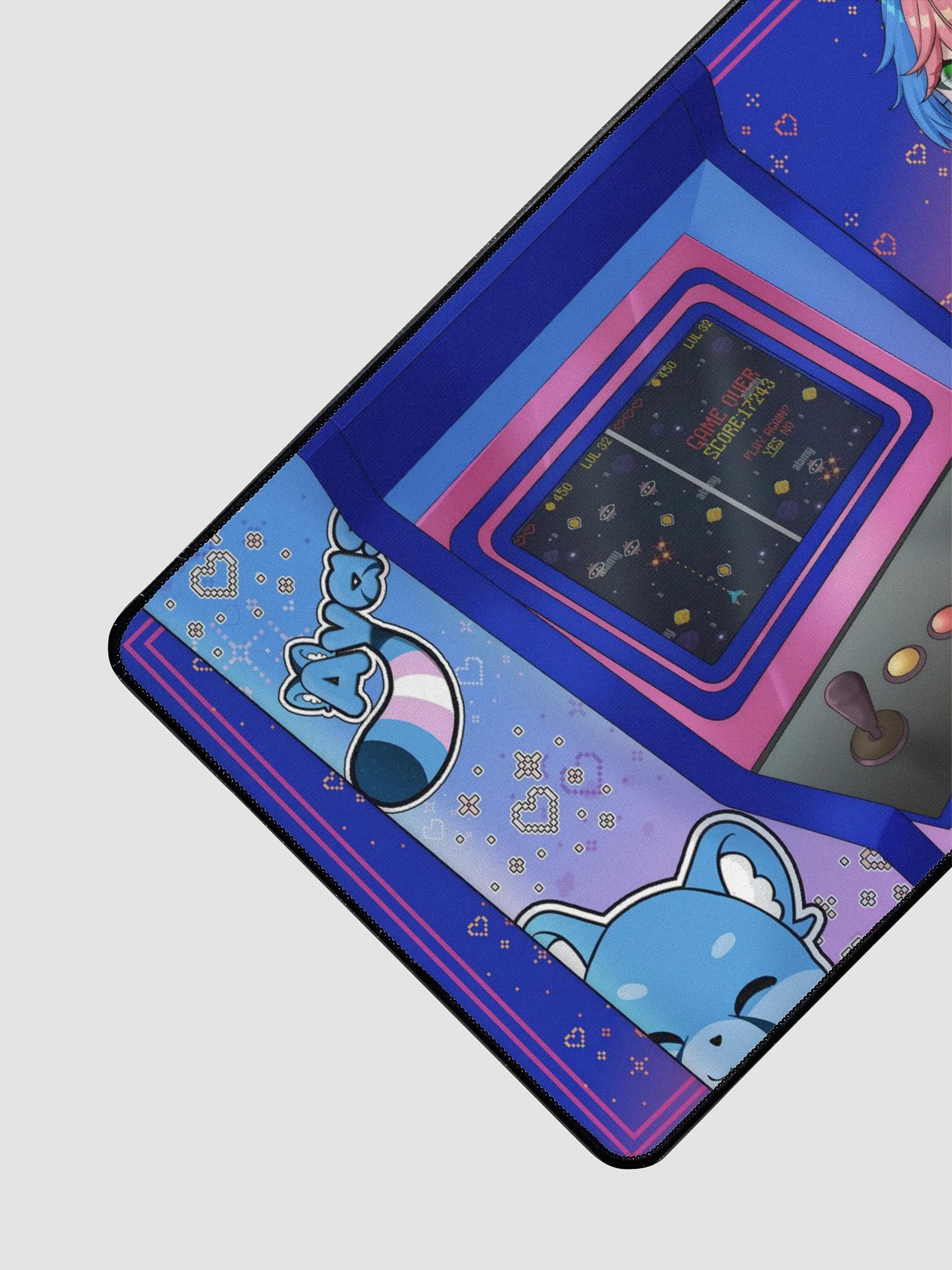 Aya's Arcade Desk Mat (15.5" x 31.5) product image (3)