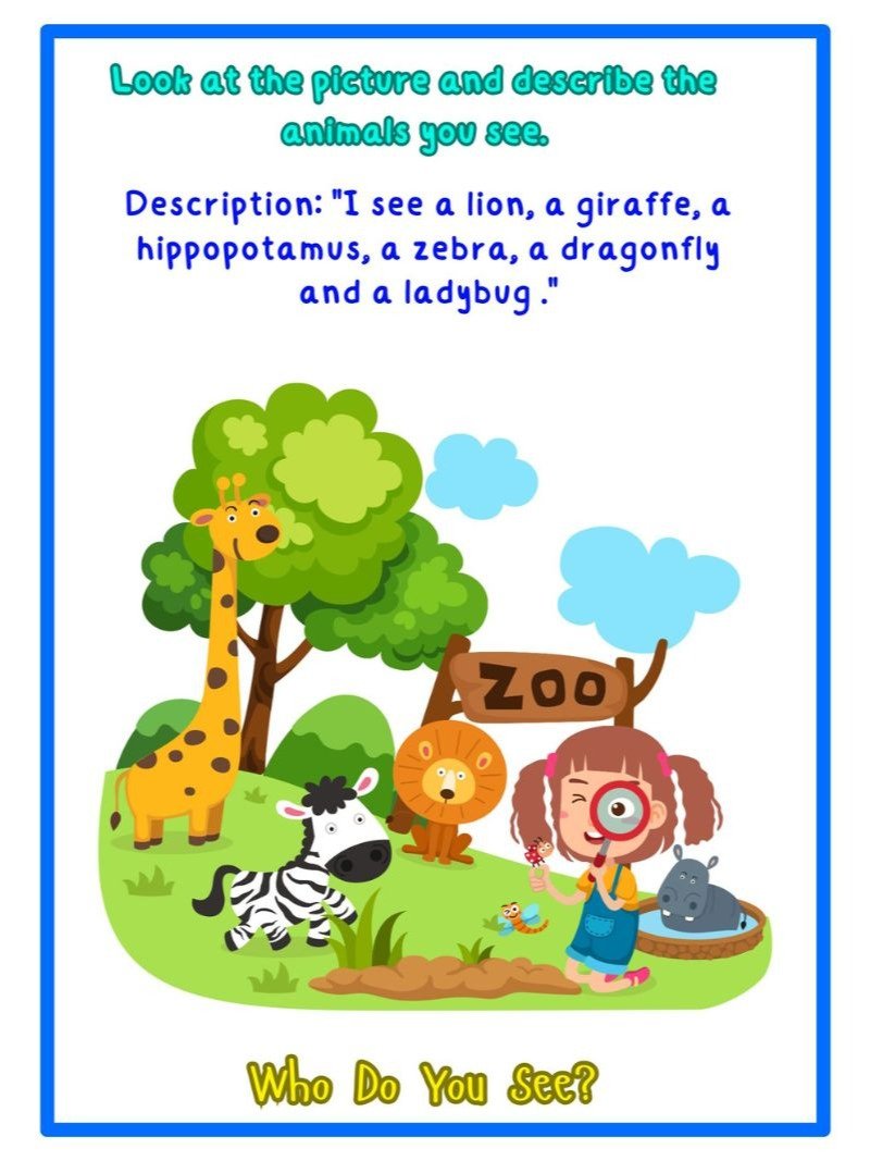 Speech & Language Activity Bundle: Home Preschool Worksheets product image (8)
