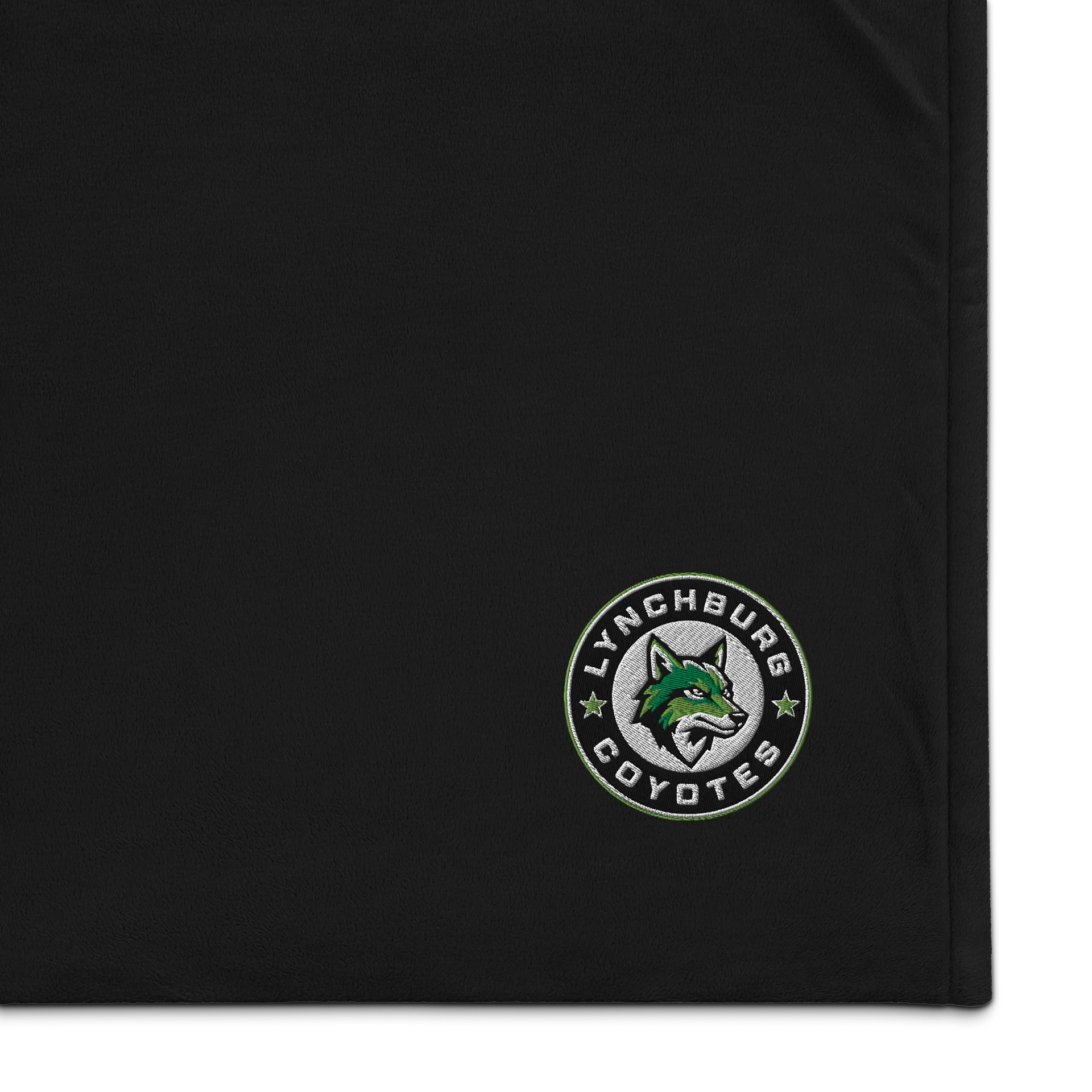 Lynchburg Coyotes Embroidered Sherpa Blanket product image (1)