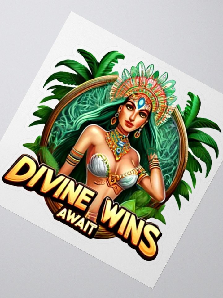 Divine Wins Await Sticker product image (2)