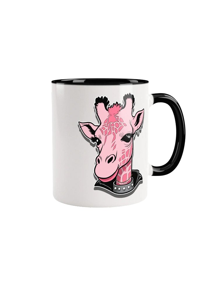 Gothic Safari Ceramic Mug - Color Inside - Giraffe product image (3)
