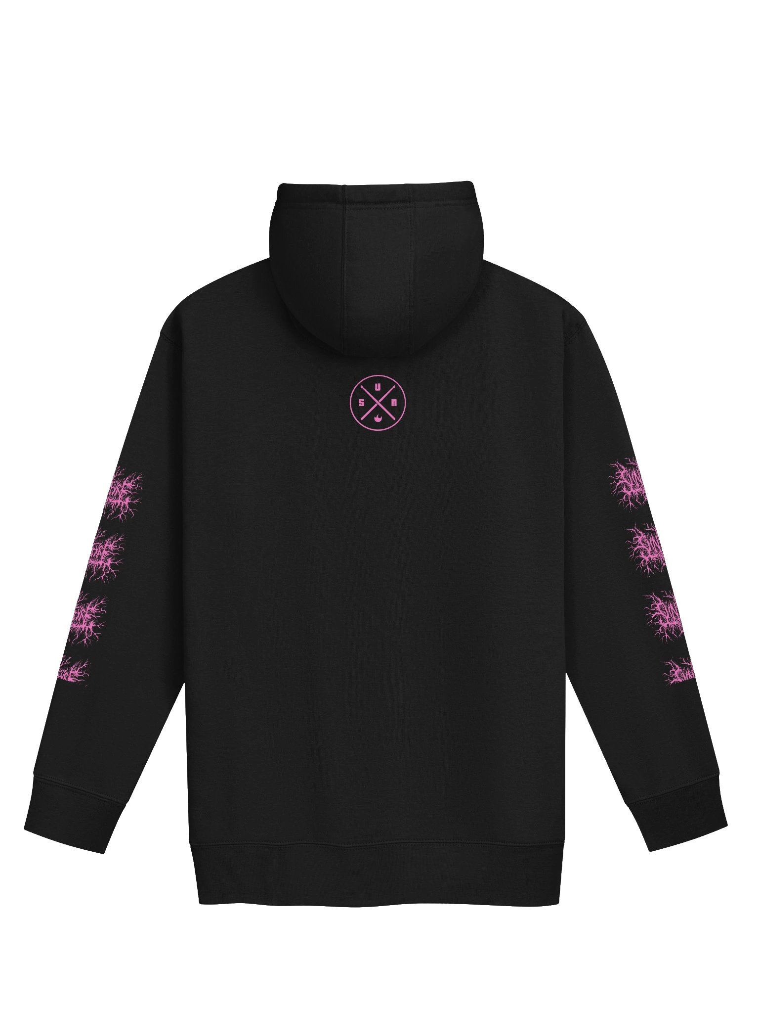 Sunfyre Pink Metal Logo Hoodie product image (2)
